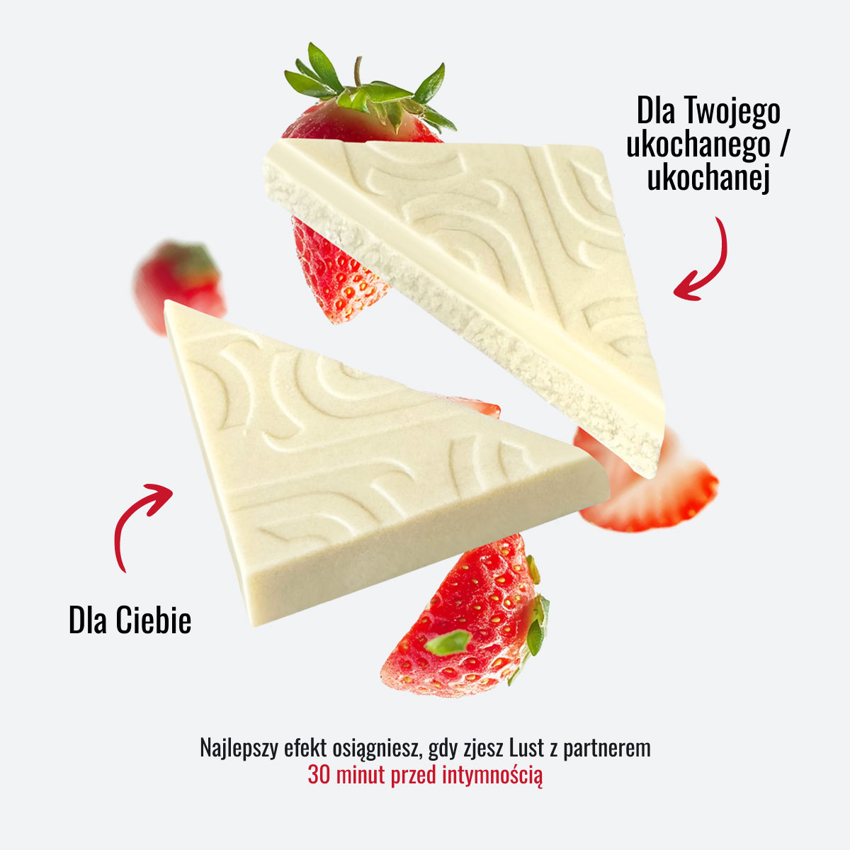 SAINT LUST FIGLARNY BIAŁY CZEKOLAD